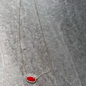 Brand new ✨ Kendra Scott necklace with red orange stone